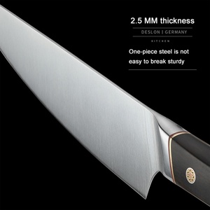 Offre Spéciale : Ensemble de 4 Couteaux de Chef en Acier Inoxydable à Haute Teneur en Carbone, Style Damas - Product Image 4