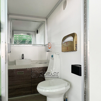 Goeasy Toilette de camping mobile personnalisée pour salle de bain Toilette de luxe toilette portable et salle de douche à vendre