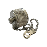 Tapa antipolvo estilo N de moda para conector RF, protector de conector N macho con cadena, cubierta protectora antipolvo