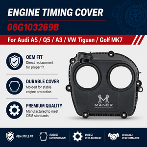 ฝาครอบโซ่ไทม์มิ่งเครื่องยนต์ MANER รุ่น 06G103269B สำหรับ Audi A5 Q5 A3 VW Tiguan Golf MK7 อะไหล่ทดแทนเครื่องยนต์ รับประกัน 18 เดือน - Product Image 4