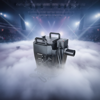 DJ professionnel mariage machine à fumée de glace sèche équipement d'ambiance 3500w faible brouillard Smog