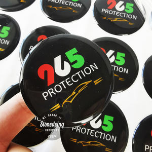 高品質 カスタム ジェルラベル ソフト ハード ブランド名 ロゴステッカー 3D ソフト エポキシ樹脂 ドーム型 ステッカー - Product Image 2