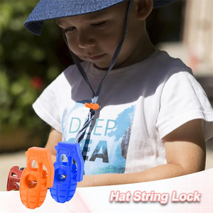 SAS plastique Grenade cordon serrure bouchon bascule Clips pince à ressort pour Paracord cordon lacet sac à dos corde coloré - Product Image 5