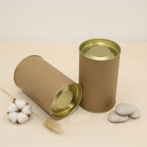 หลอดกระดาษพรีเมียมขนาด 73x1.5x121 มม. สำหรับบรรจุภัณฑ์ชา ทรงกระบอกคราฟท์ย่อยสลายได้ ปิดผนึกอย่างดีเยี่ยม ผลิตแบบ OEM - Product Image 1