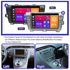 Carupez 9Inch OEM Phong Cách Navigation Headunit Đối Với Toyota <span class=keywords><strong>Prius</strong></span> 3 XW30 2009-2013 Phổ <span class=keywords><strong>Android</strong></span> Car Stereo GPS 8581/7862 8 Lõi - Product Image 4
