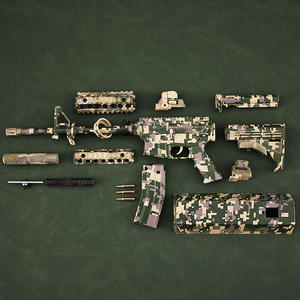 Grosir Pistol Kambing Ar 15 Tiktok Ejeksi <span class=keywords><strong>Re</strong></span> Plica 1:3 Logam Mainan Hadiah Anak Laki-laki Model Pistol DIY - Product Image 4