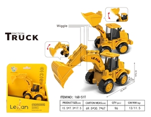 Tirez voiture jouets rétro classique véhicule ingénierie modèles voitures pelle grue Bulldozer rouleau <span class=keywords><strong>Ambulance</strong></span> enfants garçons jouets - Product Image 6