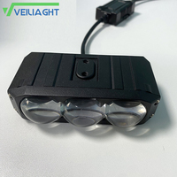 Projecteur LED à 3 lentilles à moulage unique pour calandre, accessoires d'éclairage automobile, éclairage extérieur haute puissance pour SUV