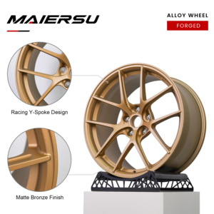 Jantes en alliage d'aluminium forgé 5x112 5x120 pour <span class=keywords><strong>BMW</strong></span> M2 F80 F82 F90 E46 E92 M3 M4 F30 G20 G30 G80 G82 330i M340i <span class=keywords><strong>CI</strong></span>-R - Product Image 2