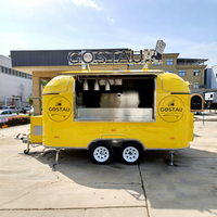 Camion de restauration de pizzas et de snacks entièrement équipé ONLYWE, remorque alimentaire avec équipements de cuisine complets, remorque alimentaire certifiée DOT