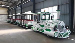 รถไฟท่อง<span class=keywords><strong>เที่ยว</strong></span>เชิง<span class=keywords><strong>พา</strong></span>ณิชย์ใช้เชื้อเพลิงสำหรับสวนสนุกและห้างสรรพสินค้า - Product Image 2