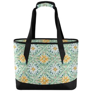 Custom Logo Promotional Soft Sided Cooler Bag Large Capacity Travel Tote, 36 Can Insulated Grocery Handbag for Events - Product Image 1