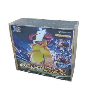 Pokemon Acryl Japanische Double Booster Box Eevee Gym Helden Acryl Pokemon Center Elite Trainer Box