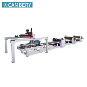 Colle thermofusible roulement PUR stratifié ligne machine aggloméré <span class=keywords><strong>panneau</strong></span> en bois de nid d'abeilles PVC PUR ligne de laminage - Product Image 1
