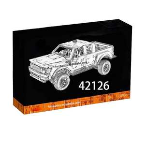 42126 1379pcs <strong>Technology</strong> Machinery Group Ford Raptor F-150 Pickup Car Children Assembly <strong>Building</strong> Blocks Set Boy Toys - Product Image 1