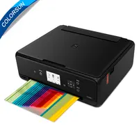 COLORSUN Printer Kue DIY, Paket untuk Meriam TS5060 Printer Dapat Dimakan Kue Makanan