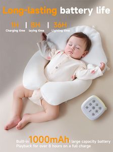 Kinder 2026 Neue Kabellose Weiße-Rausch-Maschine Mini-Nachtlicht Schaltersteuerung ABS 5V Smart-Batterie für Zuhause Schlafzimmer Warmes Licht - Product Image 2