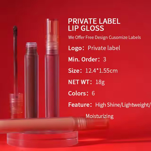 Brillo de labios mate de 6 colores personalizado vegano ligero suave <span class=keywords><strong>Lipson</strong></span> maquillaje antiadherente taza nutritiva de larga duración cuidado de los labios a prueba de agua - Product Image 3