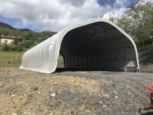 Tốt Nhất Bán Do Một Srl Tùy Chỉnh Ý Phong Cách Thép Cấu Trúc En Tiêu Chuẩn Dễ Dàng Lắp Ráp Ánh Sáng Barn Mạ Kẽm Nóng Loại - Product Image 3