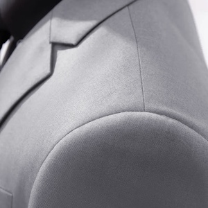 Trajes de Negocios para Hombre BMT 04-3 al por Mayor, 3 Piezas, Corte Regular, Cuello de Solapa, Trajes de Gala Sólidos para Bodas y Padrinos - Product Image 3