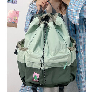 Nova Mochila Casual Transfronteiriça com Cordão para Homens e Mulheres, Mochila de Esportes ao Ar Livre para Caminhadas, Bolsa de Viagem de Grande Capacidade - Product Image 5