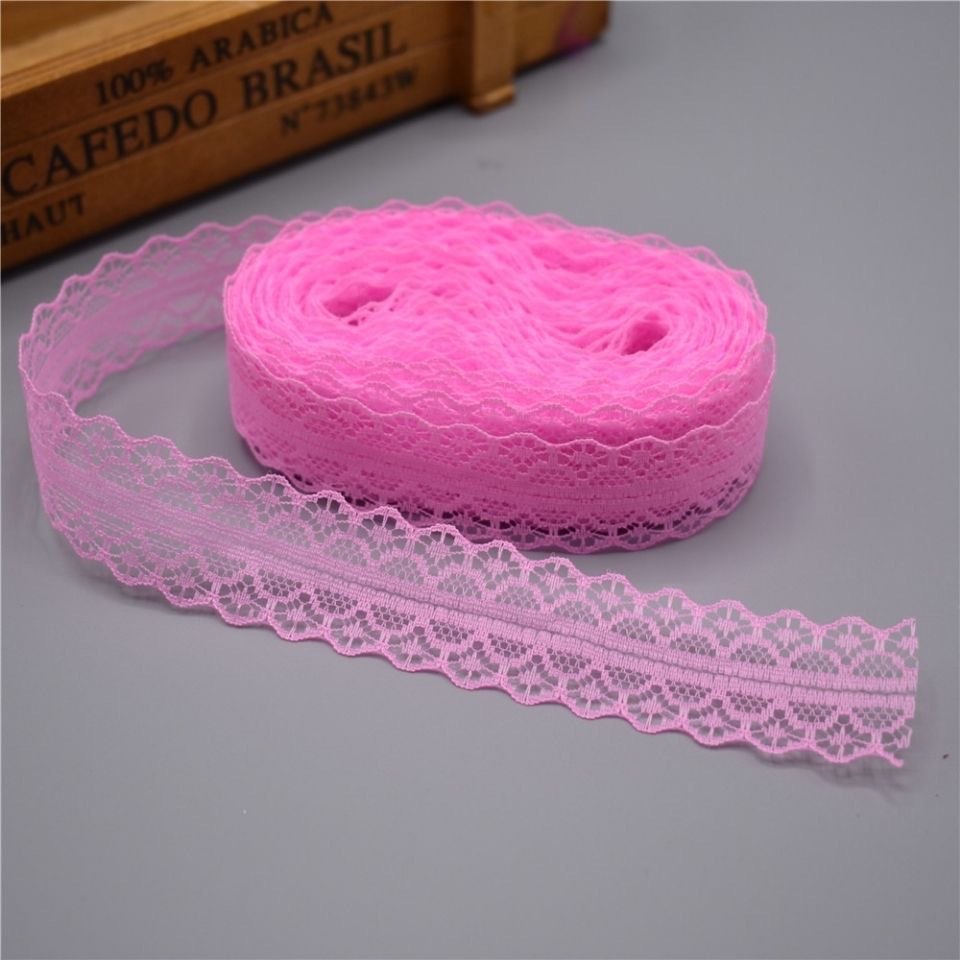 Rose foncé 3.0 de large * 10 m de long