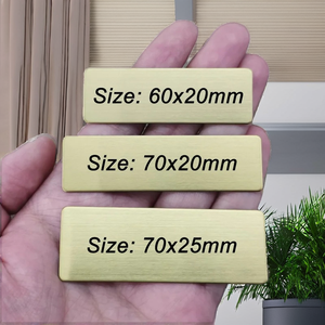 Placas Personalizadas con Logotipo Grabado, Etiquetas con Nombre, Insignias de Identificación Personalizadas - Product Image 4