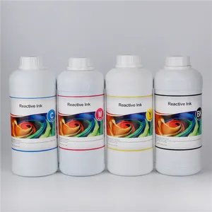 Goosam textil digital reactiva tinta de impresión para Kyocera/Ricoh/Seiko/Konica/Minolta/Toshiba/Dimatix/Konit/Xenons cabezal de impresión