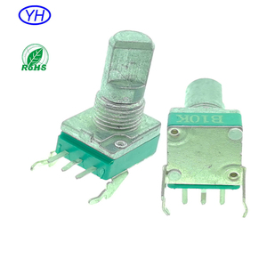 โพเทนชิโอมิเตอร์แบบหมุนคุณภาพสูง YUWAH RV097 RK097 ขนาด 9 มม. 10ka 10KB B10K B20K 10k 50K 100K แบบเจาะรู 10KB - Product Image 4