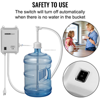 Pompe distributeur d'eau en bouteille BW4003-000A Flojet 5 gallons, prise UK 240v C/W et tube 1/4 "(utilisé pour être BW2005A)