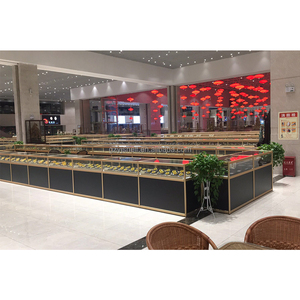 <span class=keywords><strong>Vitrine</strong></span> <span class=keywords><strong>en</strong></span> aluminium durable <span class=keywords><strong>et</strong></span> écologique Yujin avec éclairage LED, recyclable <span class=keywords><strong>et</strong></span> étagères à niveaux - Product Image 4