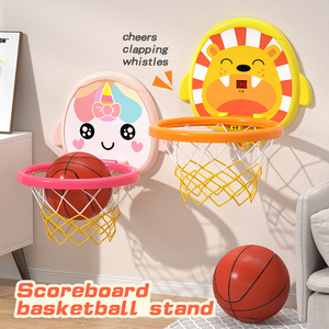 XST Kids Indoor Sport Lion Toy nuovo supporto a parete regolabile canestro da basket giochi per famiglie porta da basket giocattoli sportivi - Product Image 2