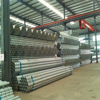 Tuyau ovale en acier au carbone ERW galvanisé à chaud ASTM S235JR pour la construction, clôtures, tubes de forage, fourniture d'usine, livraison rapide
