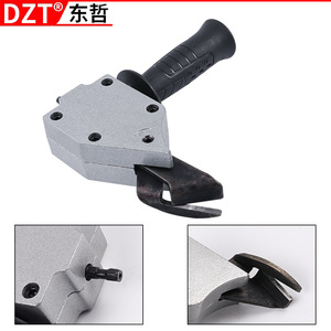 เครื่องตัดโลหะแผ่นไฟฟ้า Dzt 21V Max แบตเตอรี่ลิเธียม หัวจับแบบไม่ใช้กุญแจ ปรับกลับด้านได้ ระดับมืออาชีพ สำหรับใช้ในครัวเรือนและ - Product Image 4