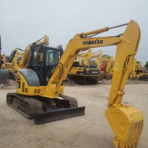 Excavadora Usada Komatsu PC55MR de 5 Toneladas, Motor, Caja de Cambios, PLC, Pocas Horas de Trabajo, Bien Mantenida - Product Image 3