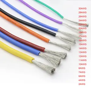 22AWG Super Flexible Silicone Rubber Insulated Copper Wire