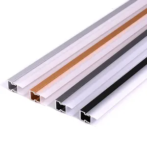 Lampu Linear LED Verlichting Display LED, Cahaya Terpasang Tersembunyi Lampu Rak Kaca untuk Furnitur