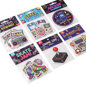 Paquete de Pegatinas con Logotipo Personalizado, Calcomanías de Vinilo Resistentes al Agua, Servicio OEM ODM para Fabricantes Mayoristas de Papelería - Product Image 6