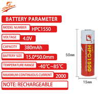 Kapasitor Baterai Isi Ulang SUNMOON HPC1550 4V untuk Meter Air Pintar dan Pelacak GPS