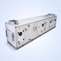 Unit Penukar Panas Udara ke Udara dengan Kebisingan Rendah untuk Pemulihan Energi dalam Sistem Ventilasi untuk Penggunaan Hunian HRV