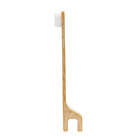 Moda Natural Biodegradable bambú carbón cuidado bucal Ultra suave caja de cepillo de dientes