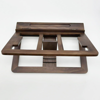 Support d'écran réglable en hauteur Qinlongda Oak Eco-Friendly pour l'organisation du bureau