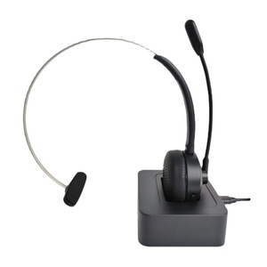 Mono para auriculares dinámicos para camioneros, conductores, oficina de negocios, centro de llamadas y uso en aviación, micrófono inalámbrico de manos libres - Product Image 5