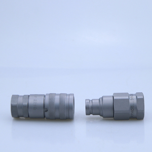 Konektor Hidrolik Cepat Flat Face, Konektor Selang Hidrolik Cepat Italia FFN untuk Mesin Konstruksi - Product Image 4