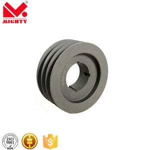 Poulies en fonte standard européennes MIGHTY à courroie trapézoïdale avec plusieurs rainures, alésage 10 mm, diamètre extérieur 50 mm, personnalisables, support OEM/ODM/OBM - Product Image 1