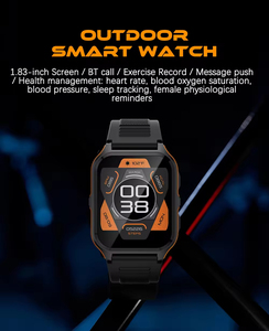 Hot Bán 3ATM Ngoài Trời Không Thấm Nước Thể Thao Smartwatch Cho Nam Giới P73 Huyết Áp Chạy Đồng Hồ Cuộc Gọi Thể Thao Kỹ Thuật Số Đồng Hồ - Product Image 6