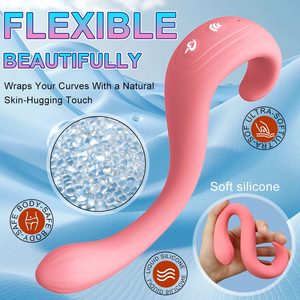 Masseur vibrant pour le bassin avec logo personnalisé, masseur corporel pour femme - Product Image 6