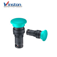 Auto-reset fungo push button 2 contatto 220V interruttore di pulsante