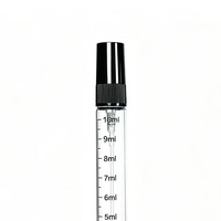 Flacon pulvérisateur en verre gradué vide, 2ml, 3ml, 5ml, 10ml, avec échelle de mesure, testeur de parfum, atomiseur rechargeable – Offre Spéciale