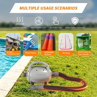 Pompe à air double usage SHINEWELL 600W/2400W pour gonflables scellés, dégonfleur et gonfleur, vente en gros usine